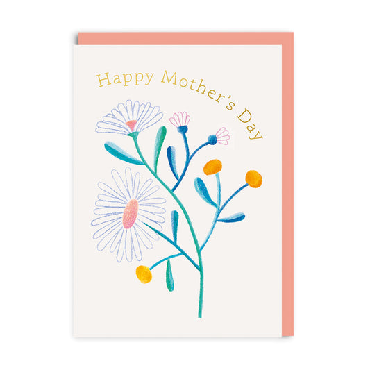 Simple Flowers Greeting Card