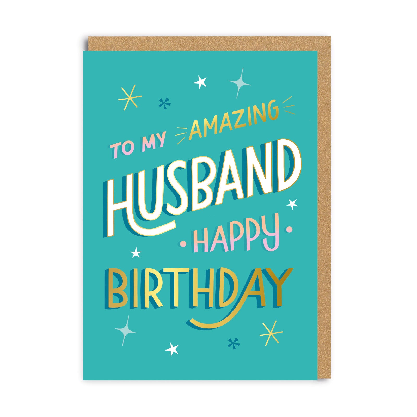 To My Amazing Husband - Birthday Greeting Card