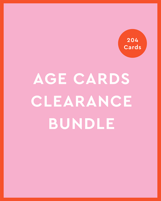 Age Cards Clearance Bundle