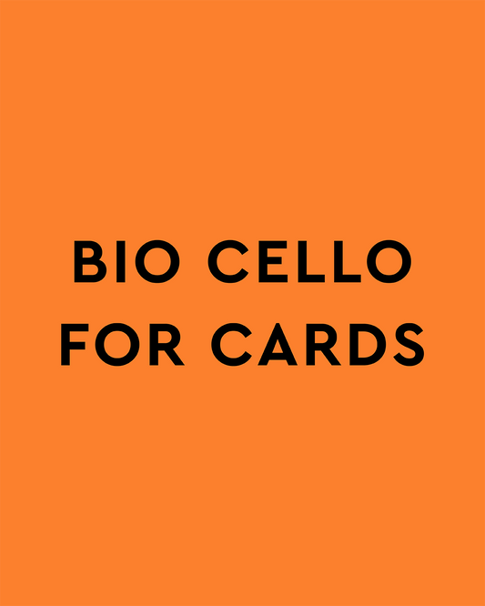 Bio Cello For Cards