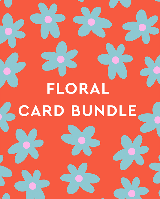 Floral Card Bundle