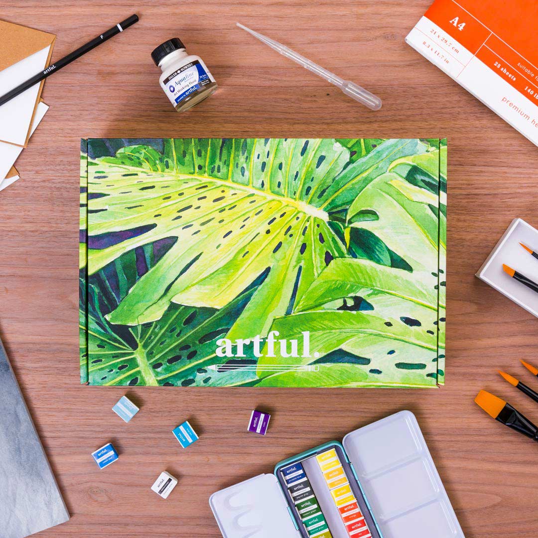 Artful Art School in a Box - Soft Pastel Art Kit - Aurum Art