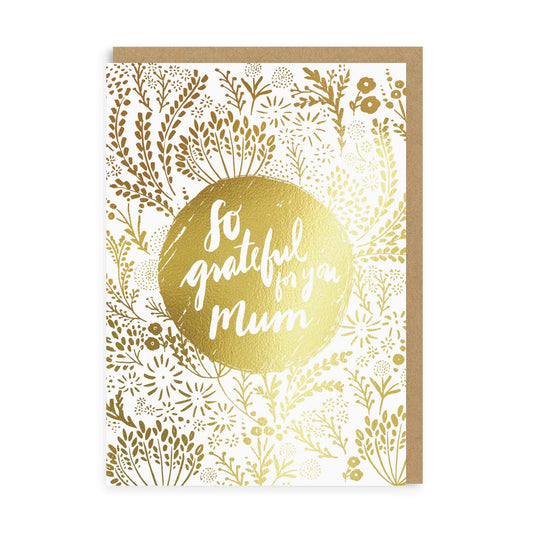 So Grateful Mum Greeting Card