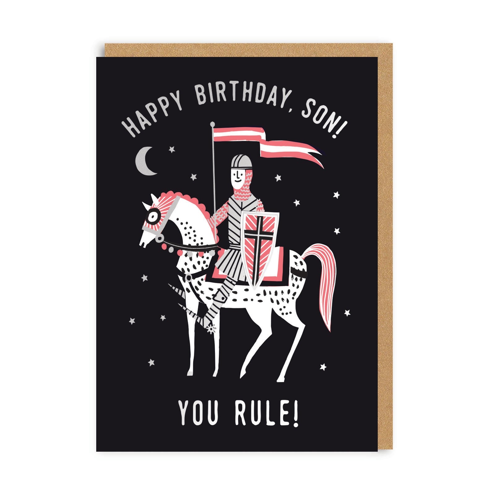 Happy Birthday, Son. You Rule! Greeting Card