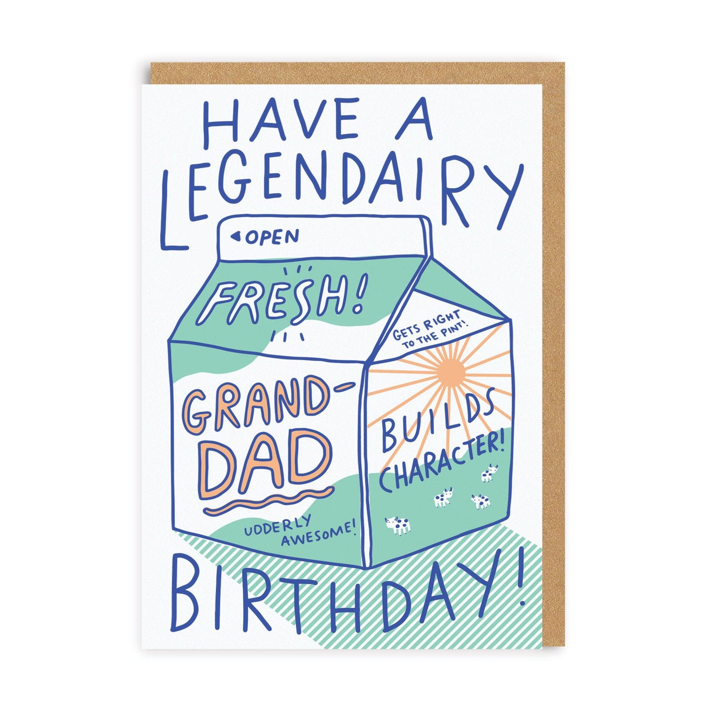 Legendairy Birthday Grandad Greeting Card