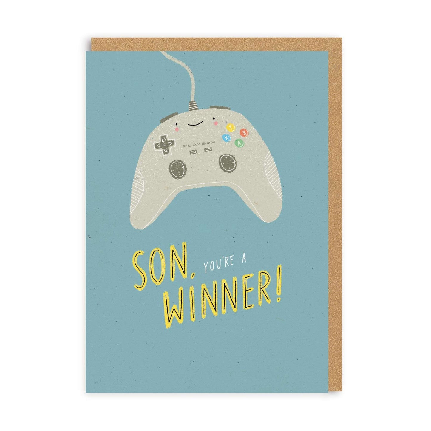 Son You're A Winner Greeting Card
