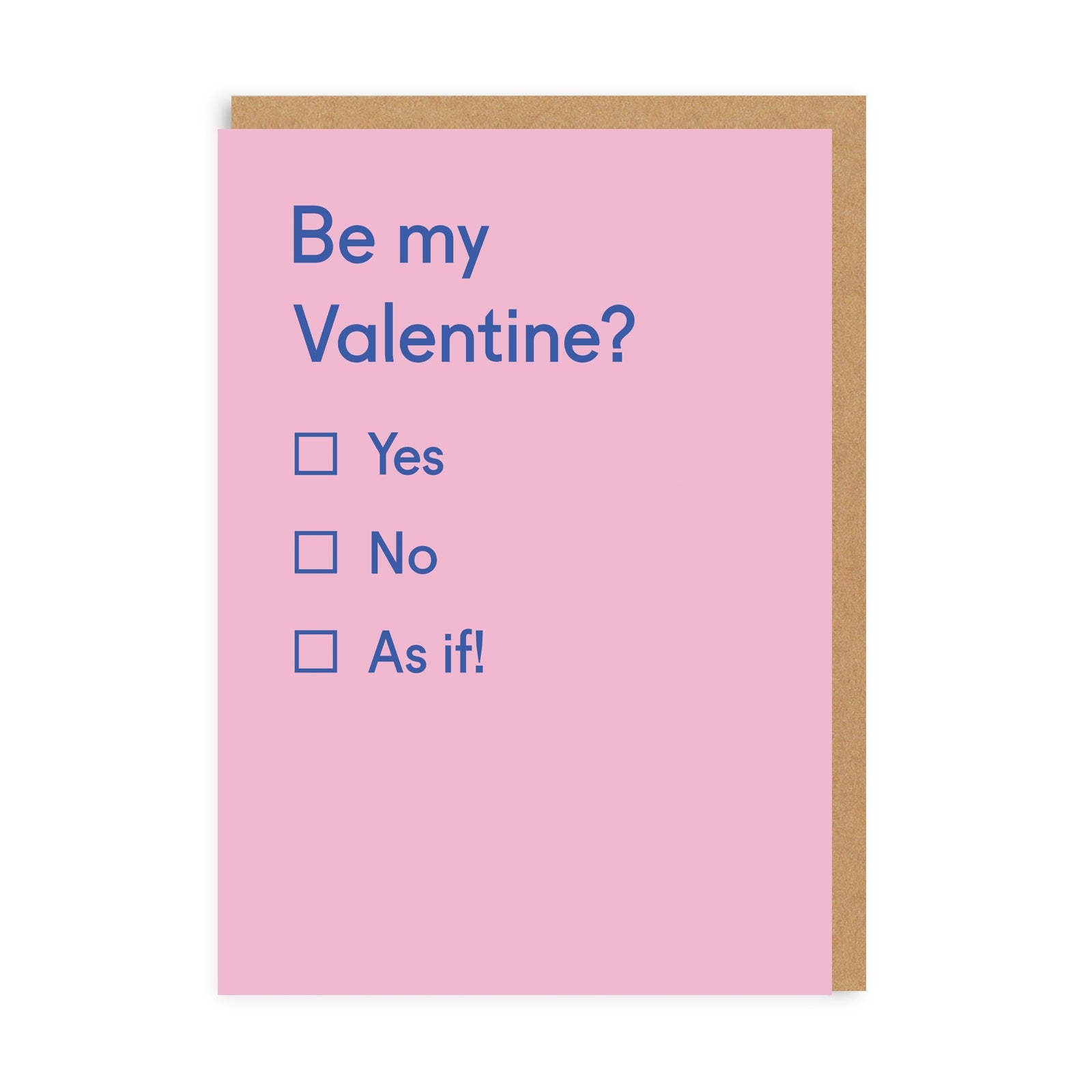 Yes / No / As If Greeting Card